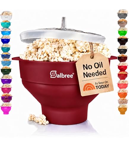 Amazon.com: The Original HotPop Silicone Popcorn Maker - Microwave