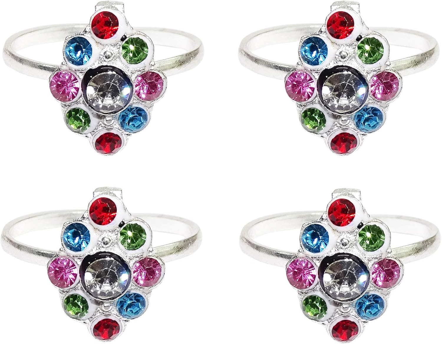 COYUN 24-teiliges Zehenring Set - Gold & Silber, Verstellbar Für Damen