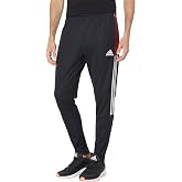 adidas Men's Tiro 21 Track Pants, White-black,