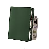 Seavito Planner Cover for A5, Faux Leather Cover