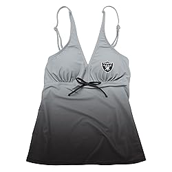 FOCO Women's Standard NFL Team Logo Ladies Bathing