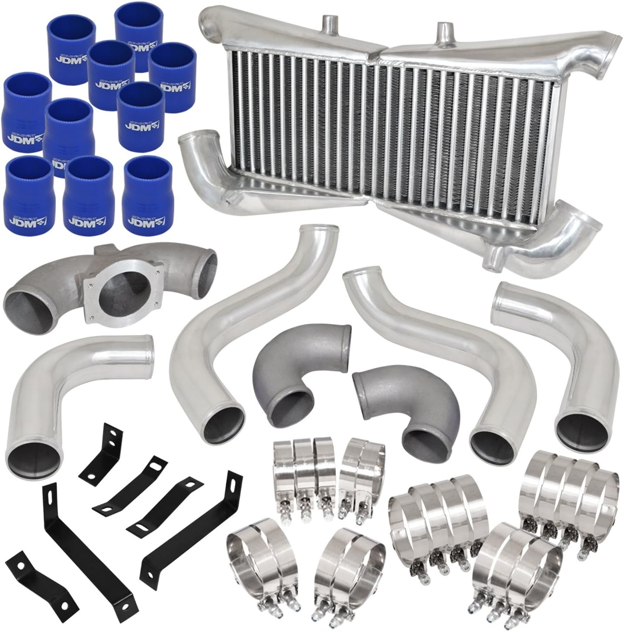 Piping + Intercooler Silver On Bolt Distributors AJP Kit 96 95 94 93 92