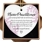 Nurse Practitioner Gifts for Women NP Nursing Graduation Nurse Gifts for Women Nurses Week Thank You Gift for Nurses Appreciation Gift Christmas Ornament