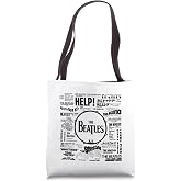 The Beatles - Beatles Singles World Art Tote Bag
