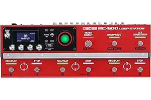 BOSS RC-600 Floor-Based Loop Station for Looping Musicians | Evolved Features & Customizable Functions | Next-Generation Sound Quality | Massive Onboard Effects Options | Unmatched Real-Time Control