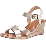 Amazon Essentials Women's Two Piece Wedge Espadrille Sandal