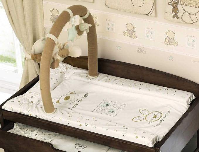 I Love My Bear Changing Mat with Activity Arch Amazon.co.uk Baby