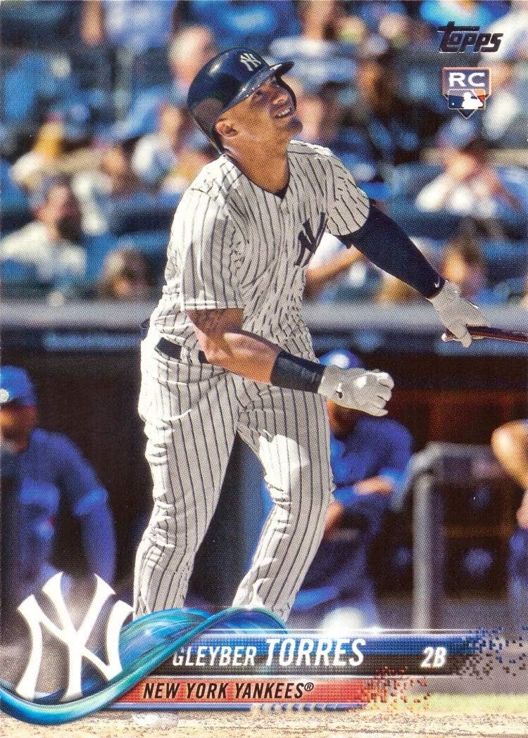 Amazon 2018 Topps Baseball 699 Gleyber Torres Rookie Card His 