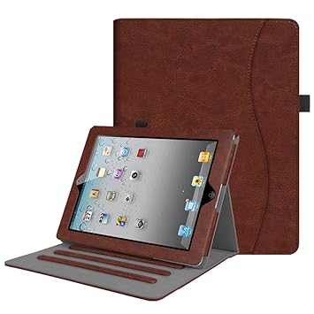 Fintie Hülle für iPad 2 / iPad 3 / iPad 4 - [Eckenschutz] Multi-Winkel Betrachtung Folio Stand Schutzhülle Cover Case mit Dok