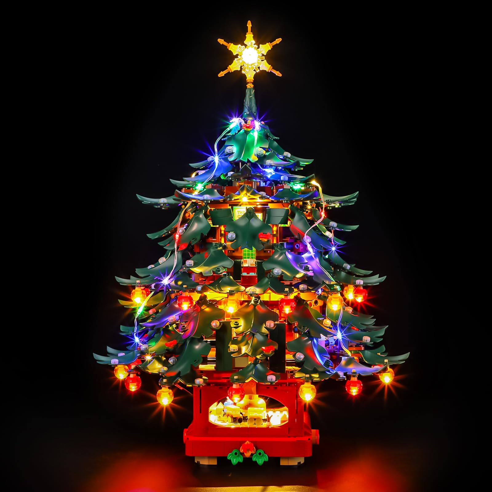 LIGHTAILING Light for Lego-41843 Family Christmas Tree — Easy Install, Hidden Wiring, Home Decor & Gift-Ready (Model Not Included)