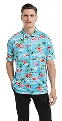 Men's Funny Golf Polo Shirts Short Sleeve