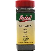 Sadaf Dill Weed 4 oz. - Dried Dill Weed - Dill Seasoning and Spice for Fish, Salads and Soups - Dry Dill Herb for pickling - Natural, Vegan, Kosher, Halal - Packed in USA