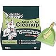 Sprinkle & Sweep Pet Accident Cleanup for all Hard Surface - Non Toxic Quick Pet Mess Cleaner & Odor Remover for Urine, Poop, Vomit, Diarrhea & Potty Training, Hair Balls (1Bag + Sweeper Kit)