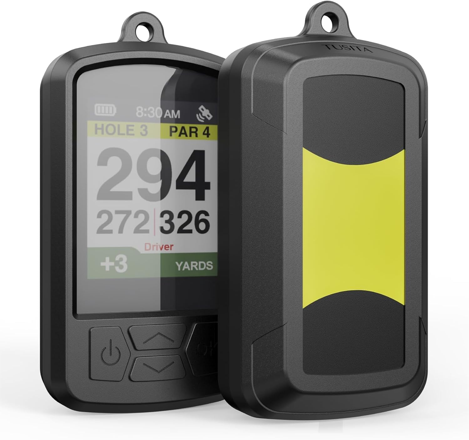 Photo 1 of XSDtech Silicone Case Compatible with Izzo Swami 6000i Handheld Golf GPS - Black(Swami 6000i)