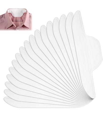collar guard for dress shirts Amazon.com : 60 PCS Collar Protectors Sweat Pads for Men Shirts, Disposable Collar Protector Shirt Collars Sleeve Guard Self-Adhesive Grime Side Lining Stand Sticky Neck Liner for Men Women Dress Shirt Hats
