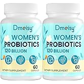 120 Billion CFU Probiotic - Menopause Support Probiotics for Women, Natural Menopause Probiotic Supplement for Hot Flashes Night Sweats Mood Swings Hormone Balance Gut & Immune Health- 120 Caps