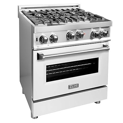 ZLINE 30-inch Professional Gas Range in Stainless Steel