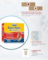 MYMULIKE Corn Removal Pads 48 Count Foot Care Cushion Plasters view 2