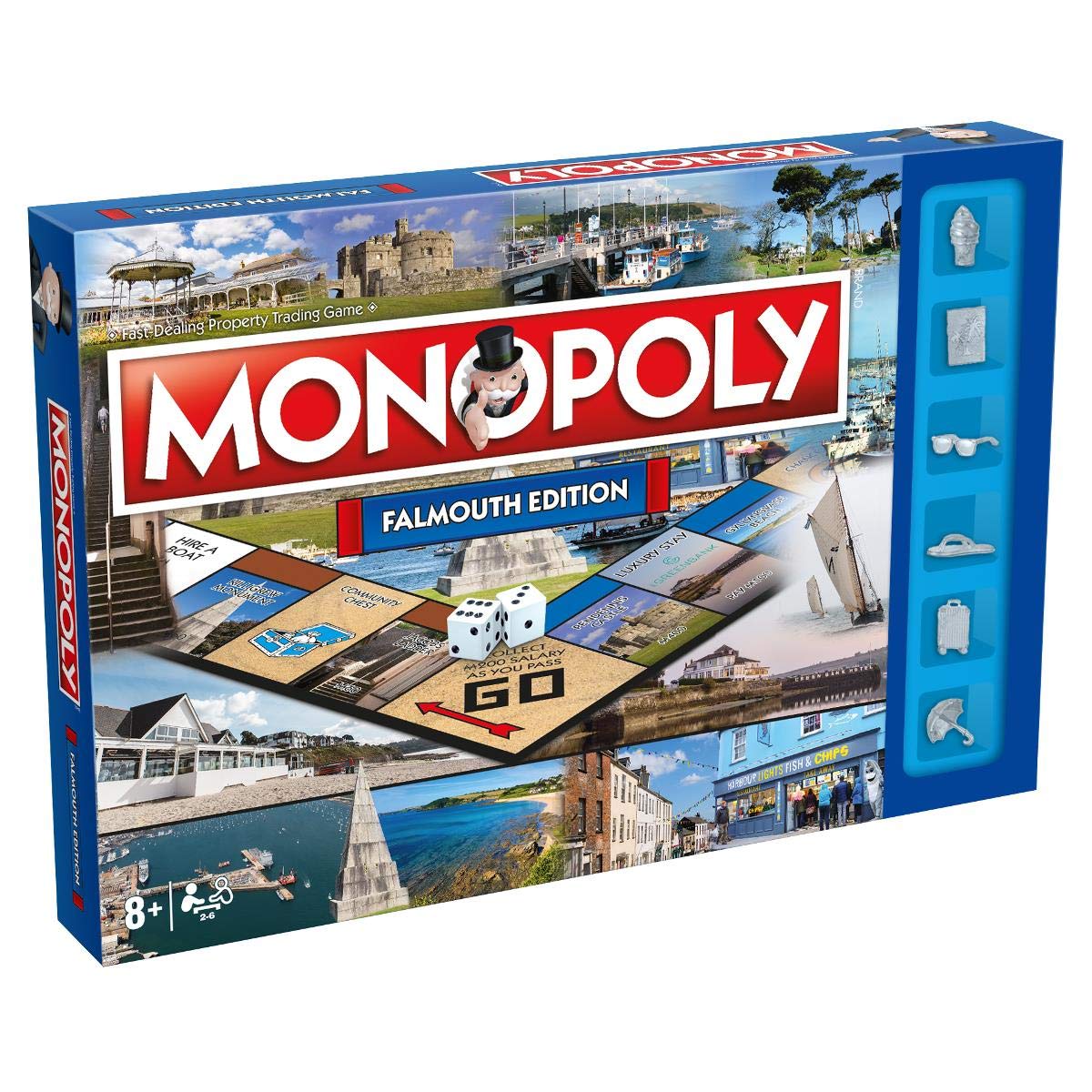 Winning Moves Monopoly Board Game, Falmouth, One Size