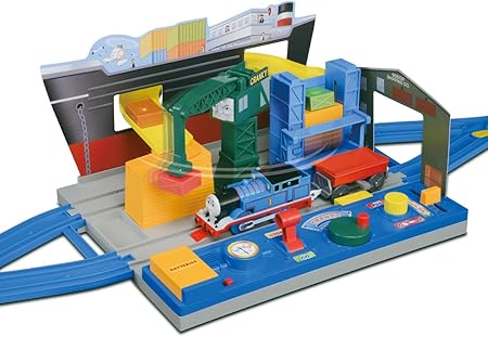 Amazon プラレール きかんしゃトーマス 僕がつみおろし クランキーの大きな港 車両 おもちゃ