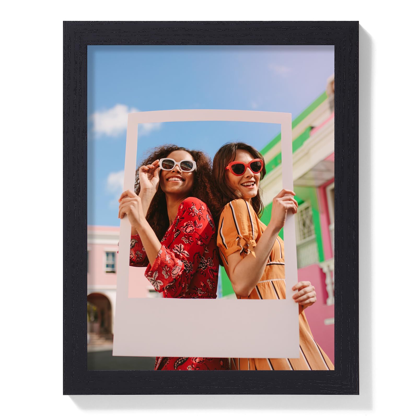 Vittanly 8.5x11 Picture Frame, Engineered Wood with