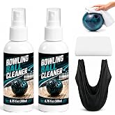 WAN2TLK Bowling Ball Cleaner Kit 400ml, Removes Dirt, Oil &amp; Belt Mark | Bowling Ball Cleaner Spray &amp; Cleaning Towel, for All Types of Bowling Balls, Restores Tack and Prolongs Lifespan of Ball