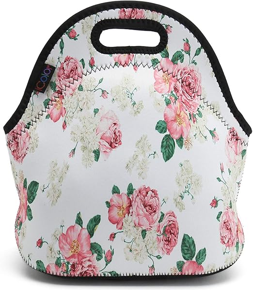 neoprene lunch tote bag