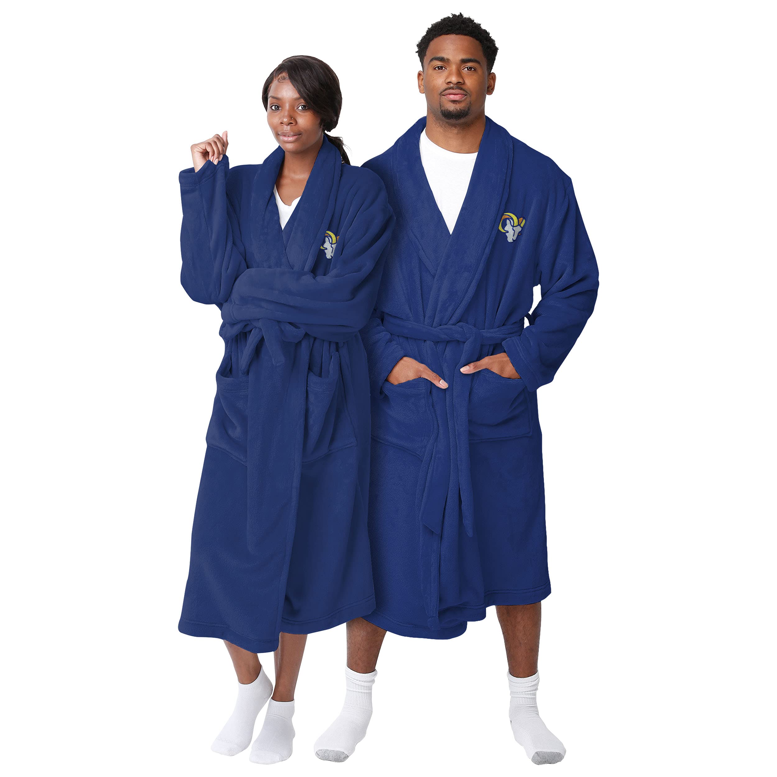 FOCO Los Angeles Rams NFL Lazy Day Team Robe Image