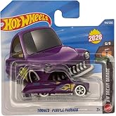 Hot Wheels - Tooned Purple Passion - HW Dream Garage 5/5 - JJH54 - Short Card - Custom Hot Rod in Comic Style - Mattel 2026 (148/250) - 1:64