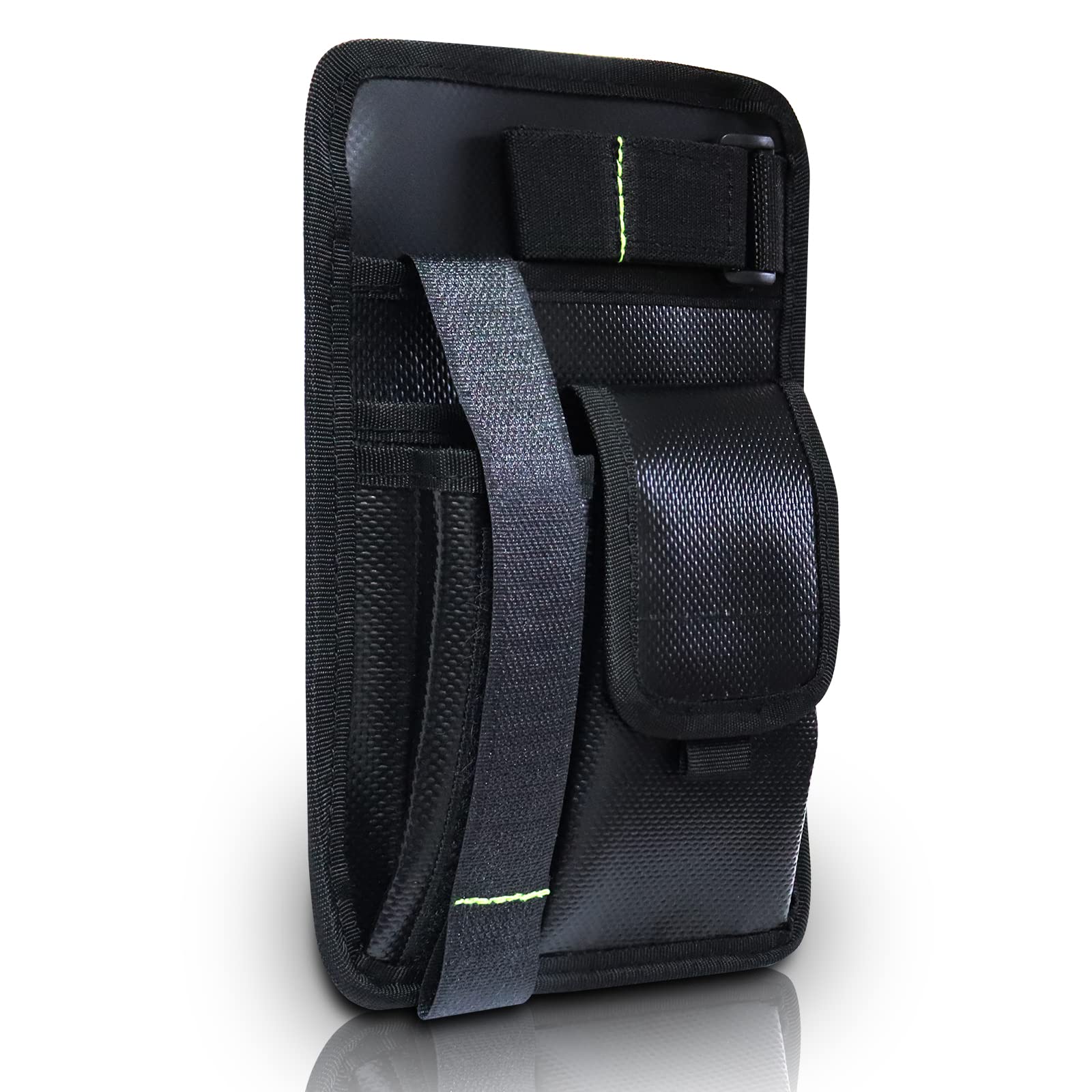 RE-GEN Multi-Purpose Tactical Utility Supplies Belt Pouch Waist-Pack | Ideal for First Aid, Medical, Outdoors, Hiking, Walking, Camping, Travel, Tactical, Security (Full Black)