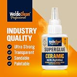 WoldoClean Porcelain Ceramic Super Glue 25g Dishwasher Food Safe Mugs Vases view 2