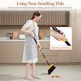 Lifewit Heavy Duty Broom with 53in Stainless Steel Handle 13in Head Yellow view 5