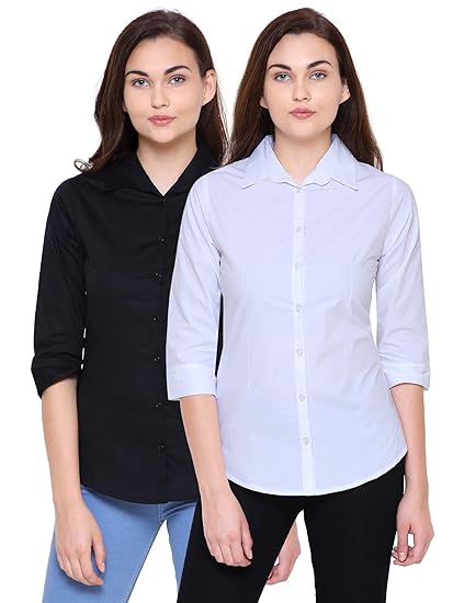 female formal shirts