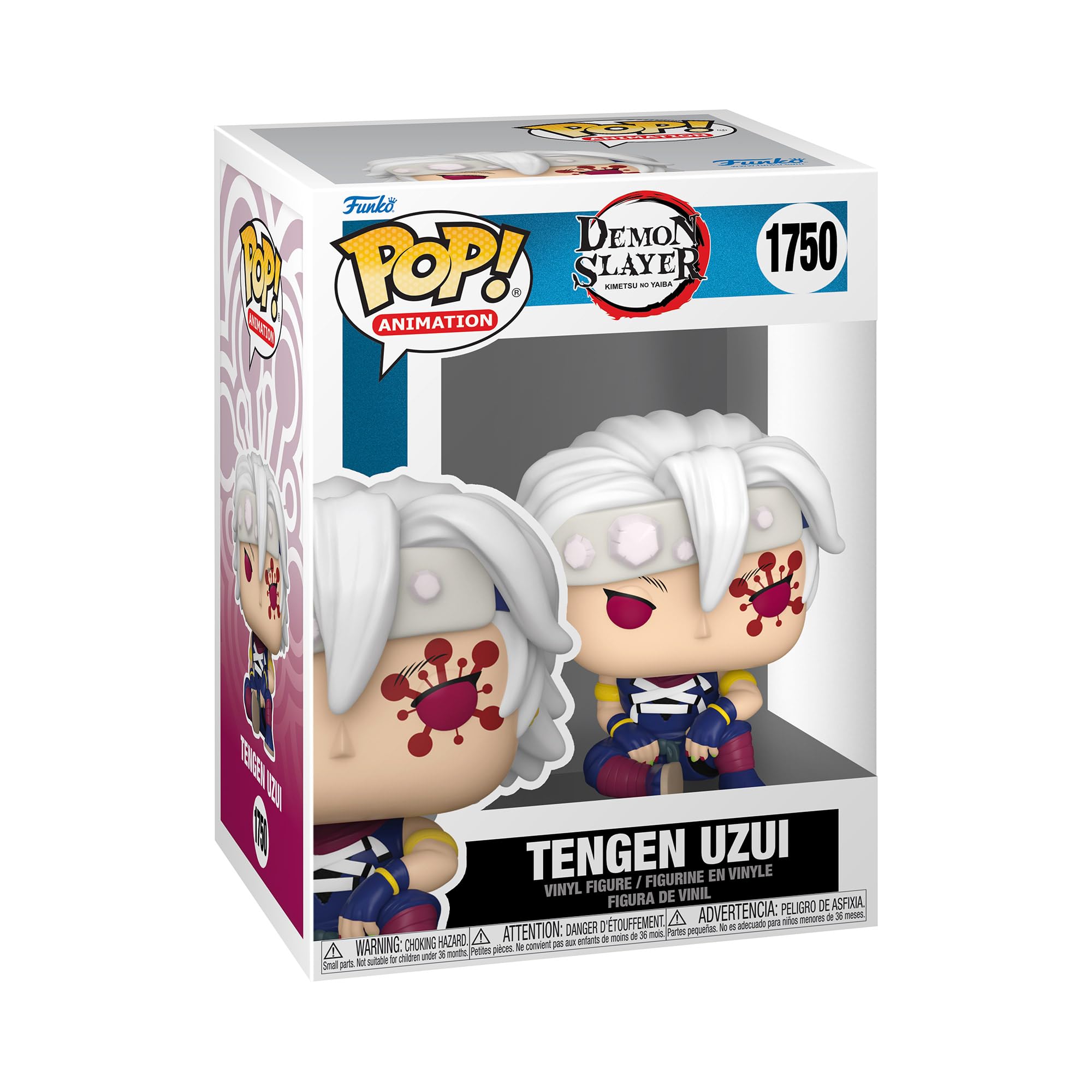Funko Pop! Animation: DS - Tengen Uzui - (Flash Back) - Demon Slayer - Collectable Vinyl Figure - Gift Idea - Official Merchandise - Toys for Kids & Adults - Anime Fans - Model Figure for Collectors