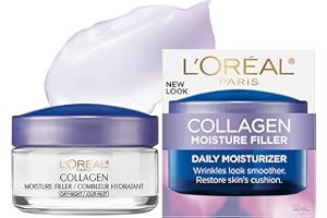 L’Oréal Paris Anti-Aging Day and Night Moisturizer Face Cream, Korean Skincare Inspired, Glass Skin Hydrating Face Cream to S