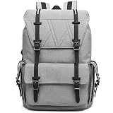 Zaino Vintage Casual Durable Uomo Donna School Portatile da 15.6" Impermeabile B