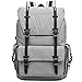 Vintage Mochila Mujer Bolsos Mochila Hombre Antirrobo Mochila Portatil 15,6 Pulgadas Trabajo Impermeable Camping Deportiva Casual College Daypack, Gris