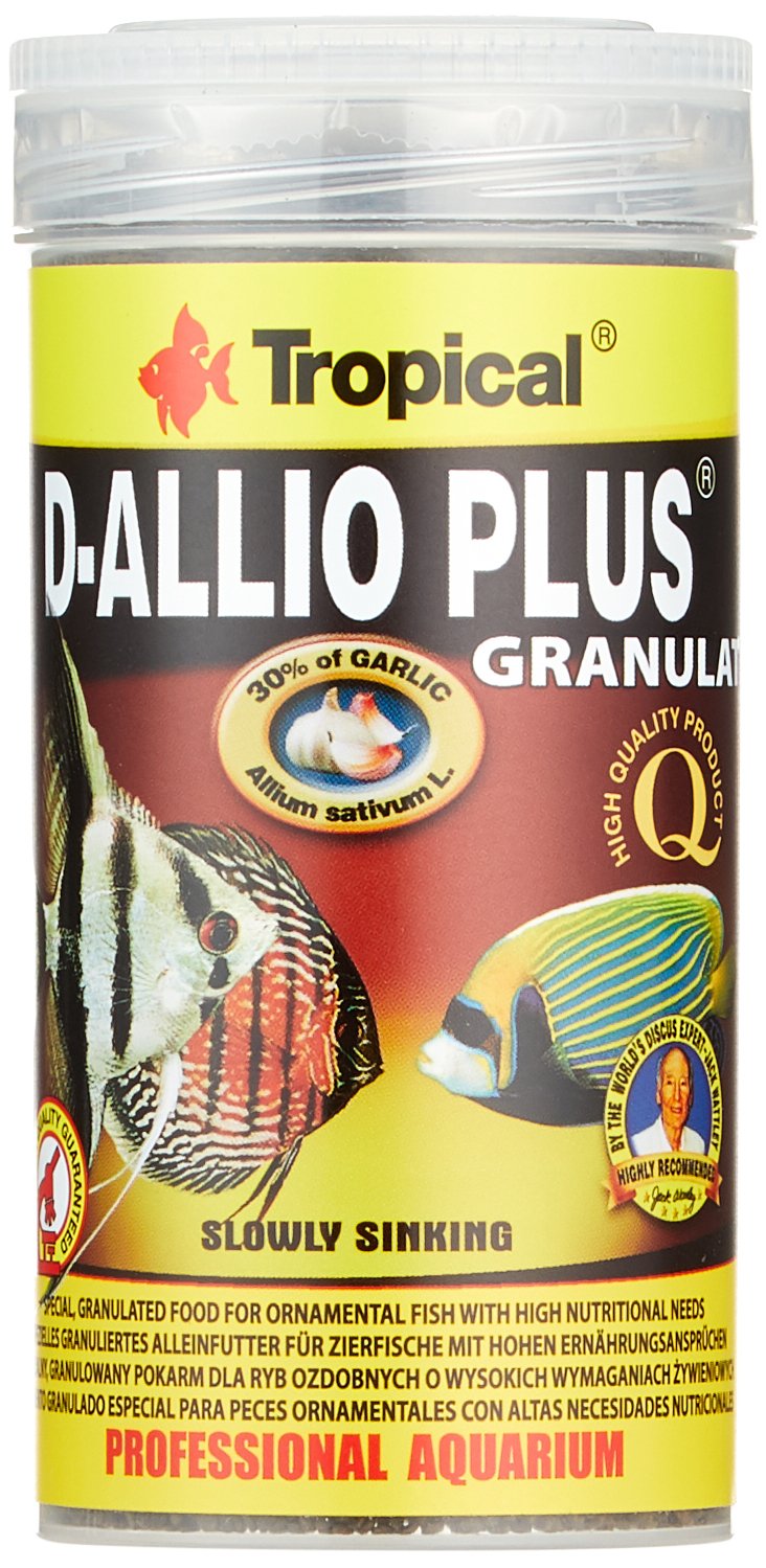 D-ALLIO PLUS GRANULAT 250ML / 150g - multi-ingredient granules with garlic for discus and high-nutritional fish