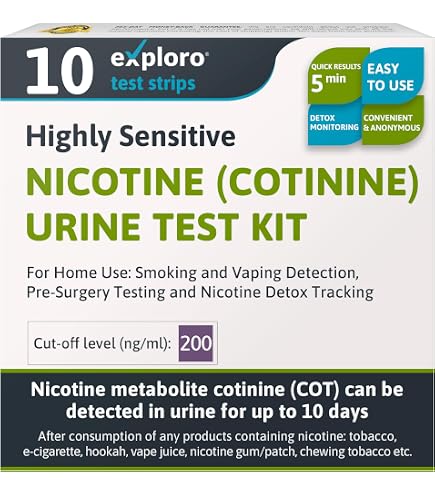 el vape sale en un antidoping Amazon.com: Kit de prueba de nicotina/tabaco, paquete de 10 unidades : Salud y Hogar el vape sale en un antidoping Amazon.com: Kit de prueba de nicotina/tabaco, paquete de 10 unidades : Salud y Hogar