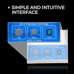 Dawot 100ml x 4 Electric Lab Centrifuge Machine