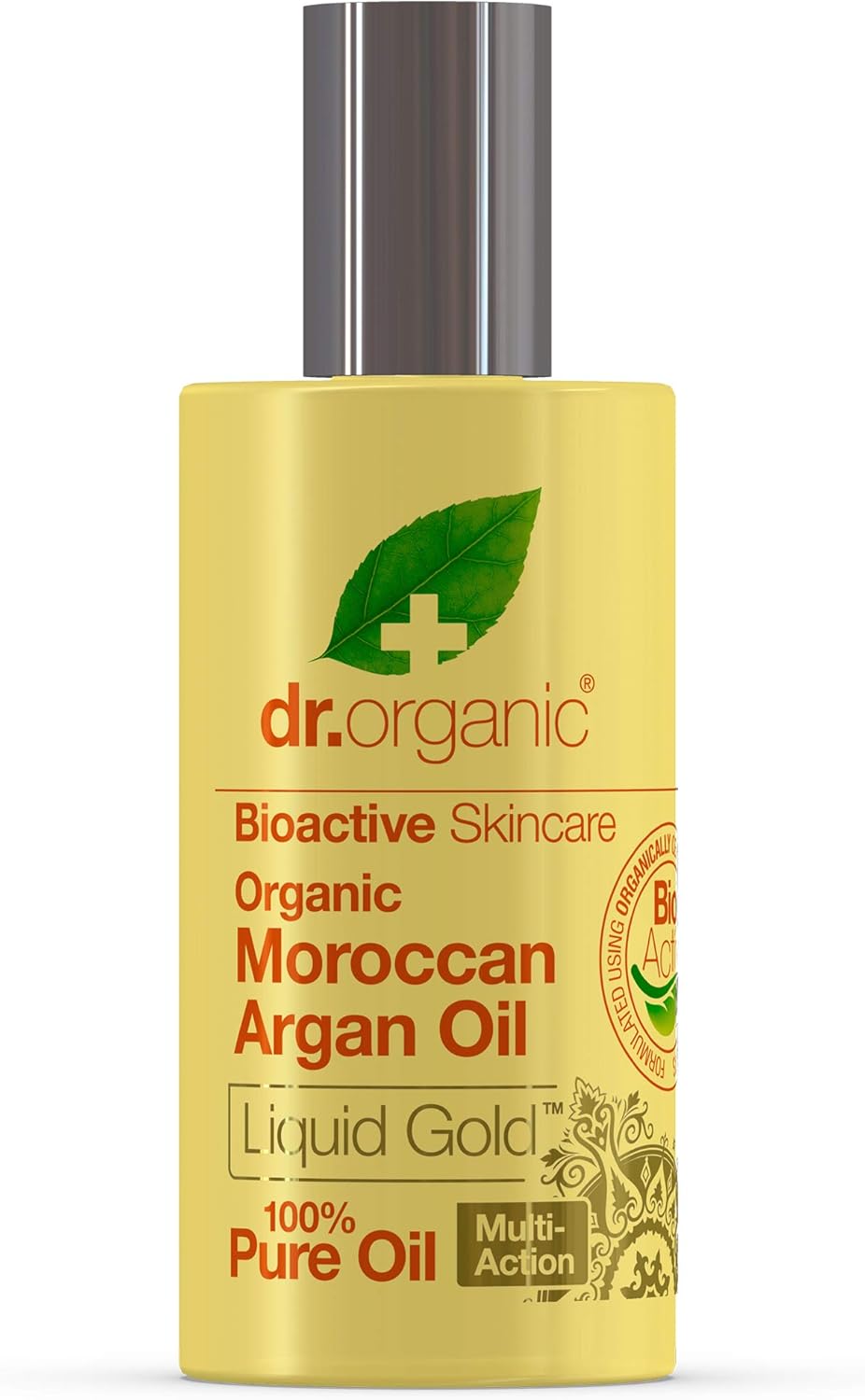 Dr Organic Moroccan Argan Oil 100% Pure Oil, Replenishing, for Hair Skin & Nails, Mens, Womens, Natural, Vegan, Cruelty-Free - Image 5