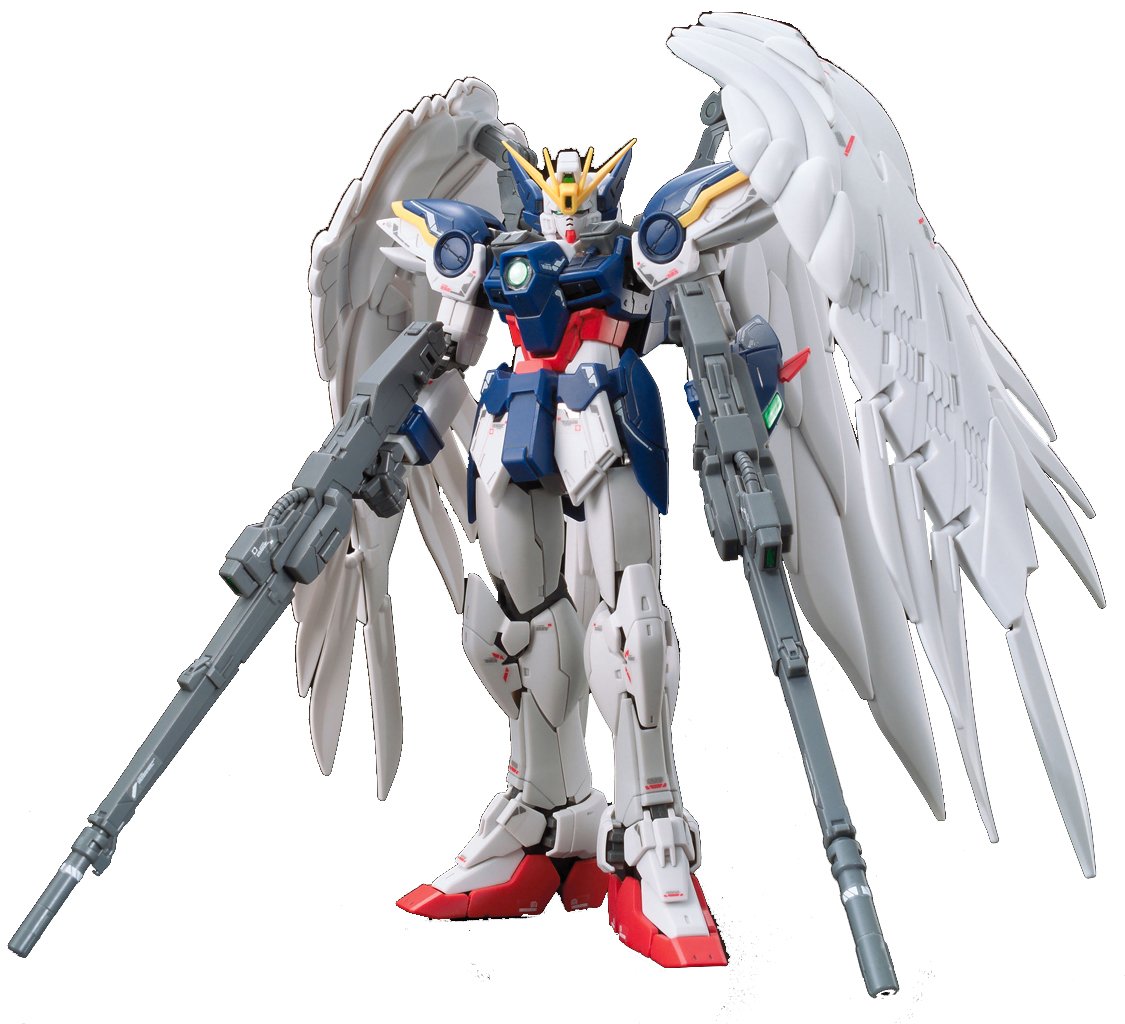BANDAI Hobby #17 RG Wing Gundam Zero EW Model Kit (1/144 Scale), BAN194380, Multi