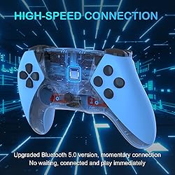 for PS5 Controller Wireless with 2 Back