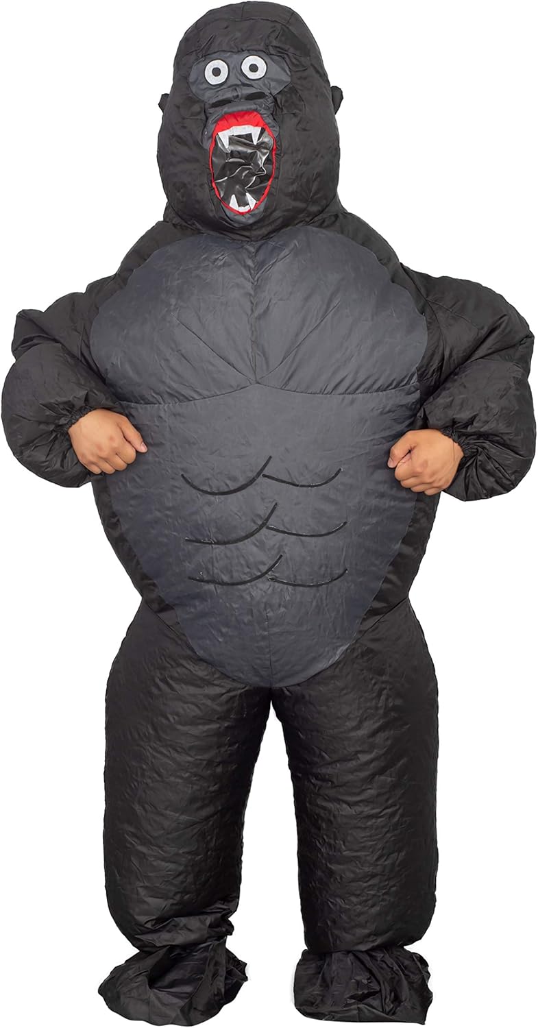 Gorilla Chub Suit Inflatable Halloween Costume Clothing