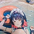 MISAKI1987 Zenless Zone Zero Ellen Joe Anime Girl Dakimakura Hugging Body Pillow Case Cover 150cm X 50cm (Peach Skin, B)