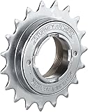 Sun Race 19 Teeth Free Wheel for Chain - Chrome, 1/2 x 3/32 Inch