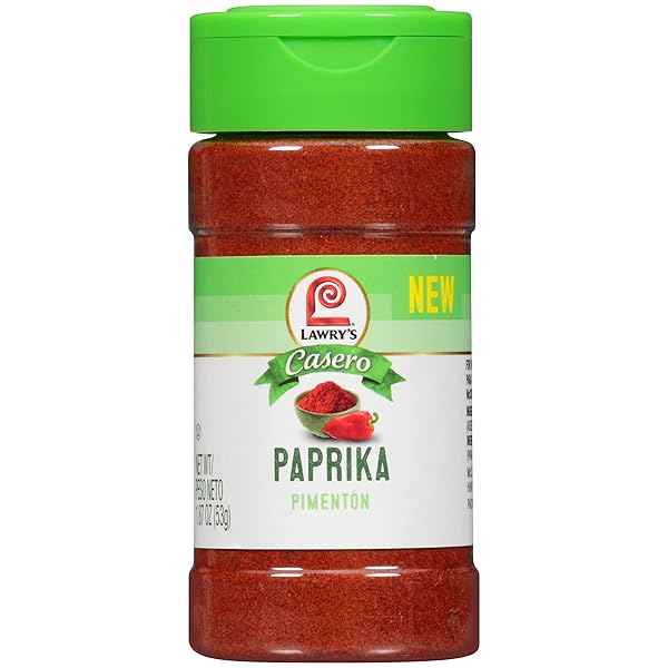 LAWRY’S CASERO PAPRIKA, 1.87 OZ