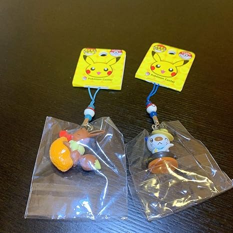 Amazon ポケモンセンター ご当地 ストラップ 名古屋 エビフライ 味噌煮込みうどん ポケモン イーブイ ミジュマル フィギュア フィギュア ドール 通販