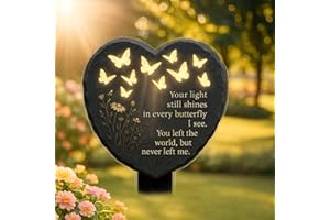Your Light Still Shines Memorial Stake Memorial Gifts for Loss of Love Remembrance Plaques Waterproof Acrylic Grave Marker Ce