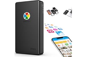 iDiskk App-le Certified, 2TB External Hard Drive,for iPhone iPad Android Phones,MacBook,Computer to Backup Docs| Photos | Vid